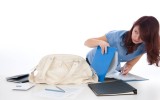 woman stealing