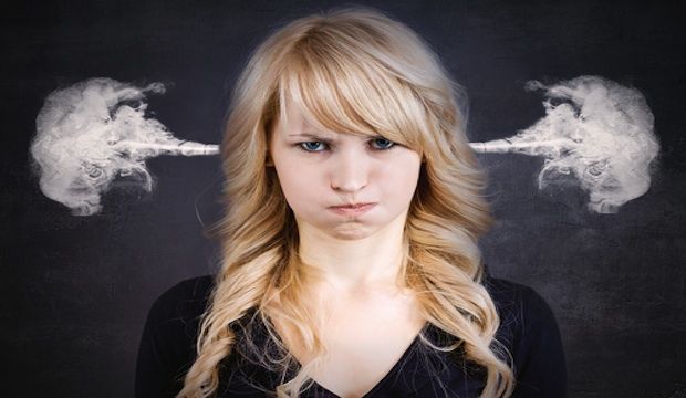 angry woman