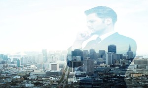 man making decision