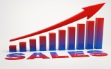 Sales up arrow