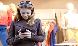 girl shopping
