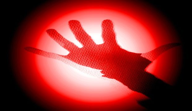 red hand