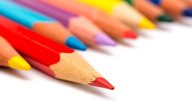 colored pencils