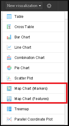 Map Chart - New Visuals