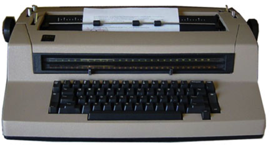 typewriter