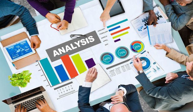 Analysis Analytics Bar graph Chart Data Information Concept