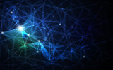 Abstract futuristic - Molecules technology background. Illustration Vector design digital technology concept
