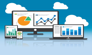 Website analytics and SEO data analysis concept. EPS10 file and included high resolution jpg