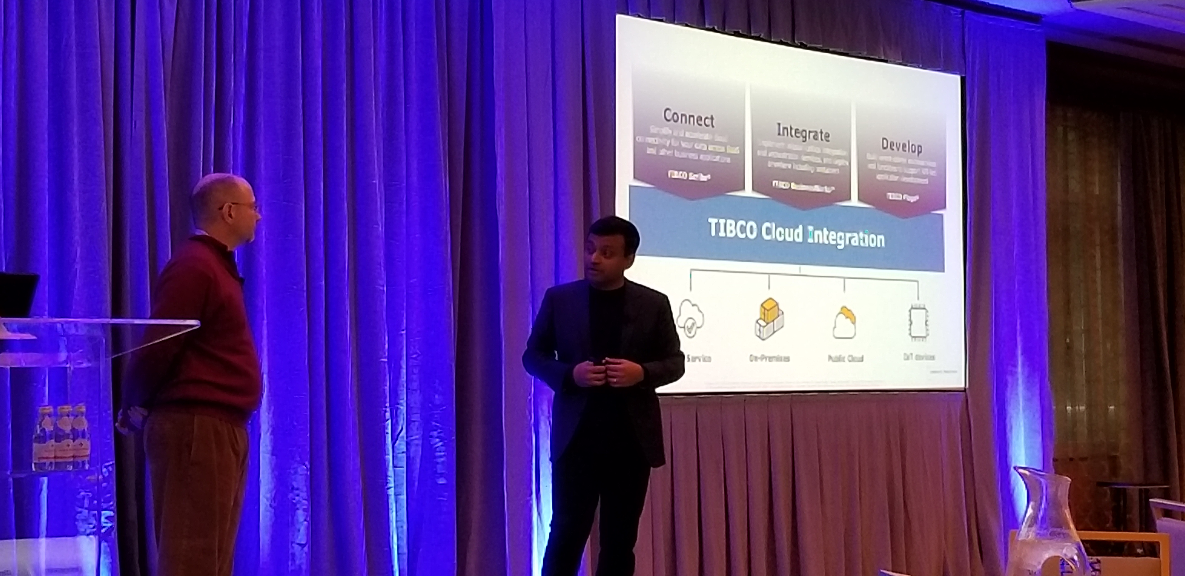 Rajeev Kozhikkattuthodi VP of Product Management and Todd Bailey, Director of Product Management sharing what’s new for TIBCO Cloud Integration.