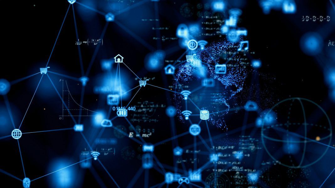Science technology concept. Communication network. Why Cloud is Critical for Digital Transformation Success