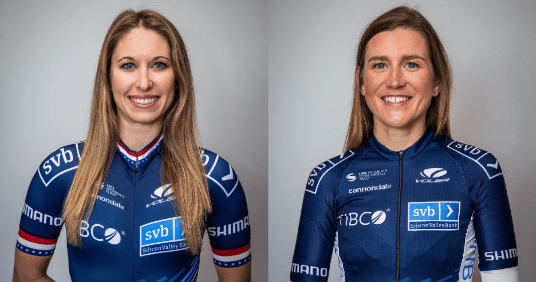 TEAM-TIBCO-Blog-Image-1 Kendall Ryan and Lauren Stephens of Team TIBCO-SVB Pro Cycling Team