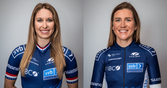 TEAM-TIBCO-Blog-Image-1 Kendall Ryan and Lauren Stephens of Team TIBCO-SVB Pro Cycling Team