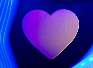 purple heart in data center