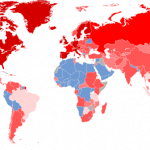 Map of the World Financial Crisis