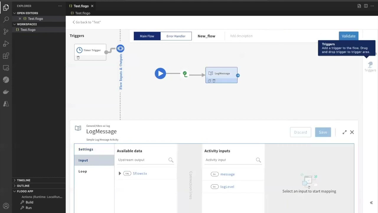 Build TIBCO applications using Microsoft Visual Studio Code