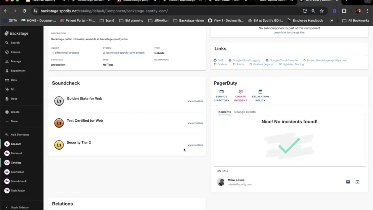 Discover how the Backstage portal works