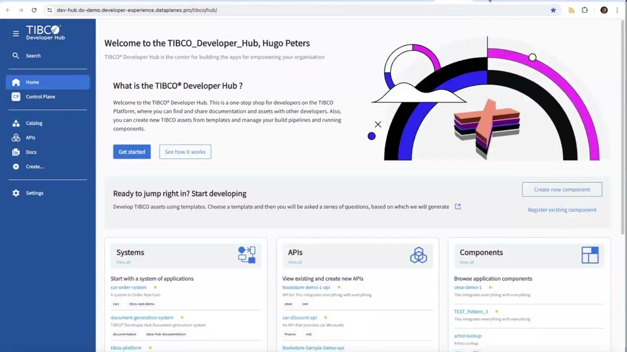 TIBCO Developer Hub: Try it today
